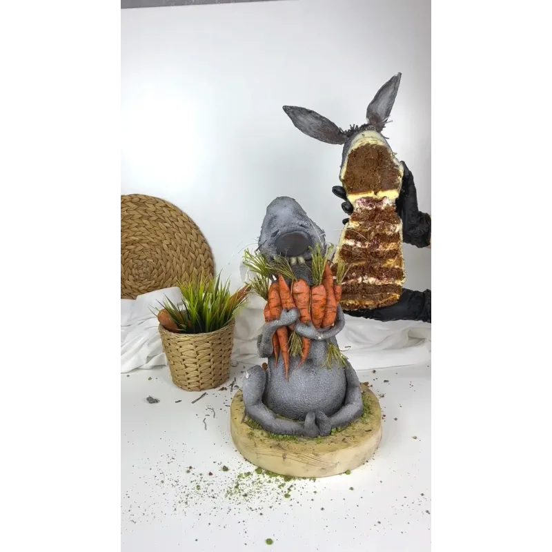 [gromak_cake] Пасхальный марафон по 3д-торту «Кролик» (Ольга Громак)