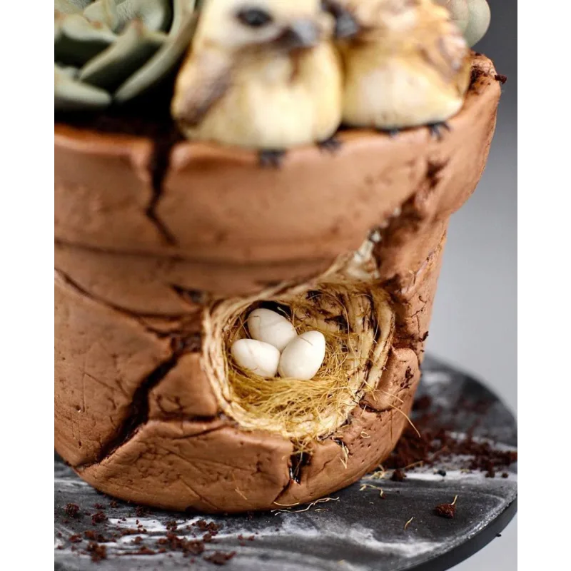 Торт в виде горшка (MARIA MAGRAT, mrs.magrat)