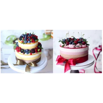 Блок 1. Муссовые «полосатые» торты (nezabudka_cake)