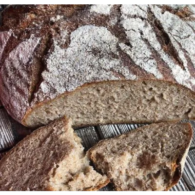 Ржаной хлеб на закваске. 2019 (Ольга Кащиц)