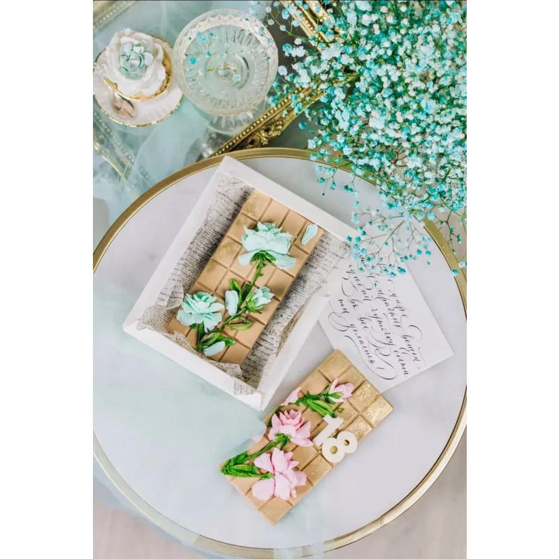 Уникальный курс по скульптурным цветам из шоколада (Екатерина Завирюха)