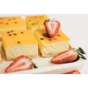 Порционный чизкейк «Манго» (Алина Ахмадиева)