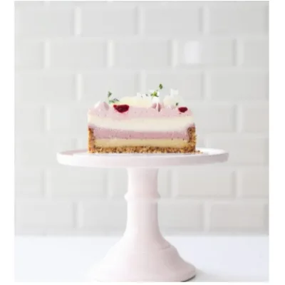 Чизкейк «Малина &amp; миндаль» (Виктория Мельник)