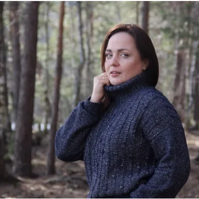 [Вязание] Свитер «Selena» (annaboronbekova)