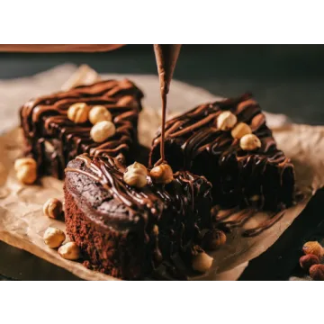 Брауни с 3 видами шоколада (Алина Ахмадиева)