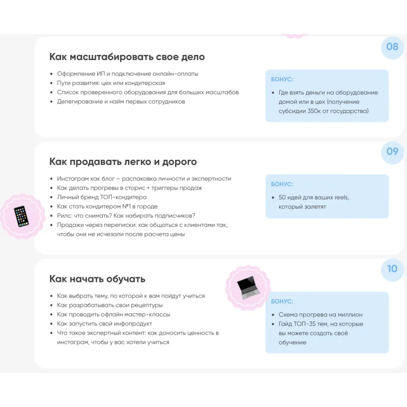 [Cake School] Богатый кондитер. Тариф Хочу расти (Алина Макарова)