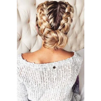 Школа плетения кос, 2014 (Александра Эдельберг)