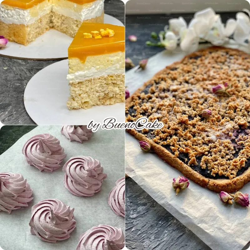 Весенняя коллекция рецептов (Дарья Тимофеева, Buenocake)