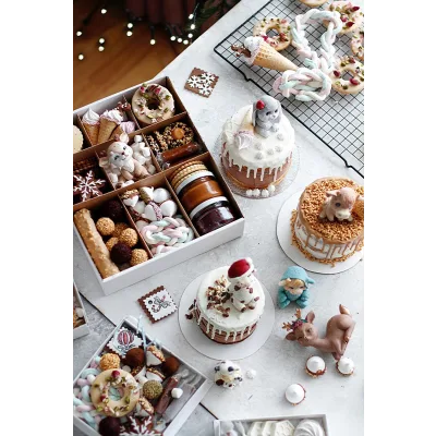 Курс "Новогодняя коробка сладостей 20/21" (Ильзира Карагузина)