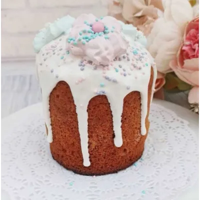 Кулич за час. Булочки с заварным кремом (Олеся Шубина)