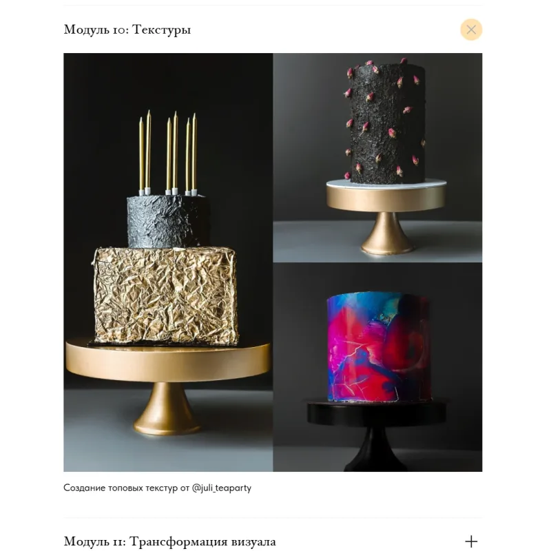 [Cake by Angel] Кондитер. Формула успеха 2025. Тариф Формула взлета: профи (Ангелина Коба)