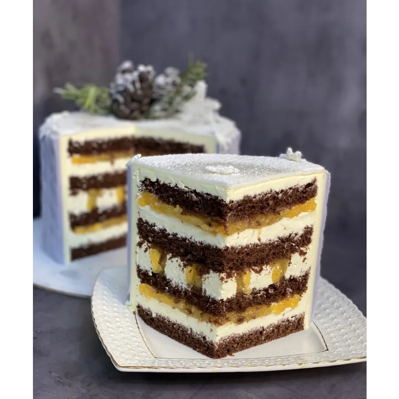 Торт «Мандариновое настроение» (Оксана Лобачева)