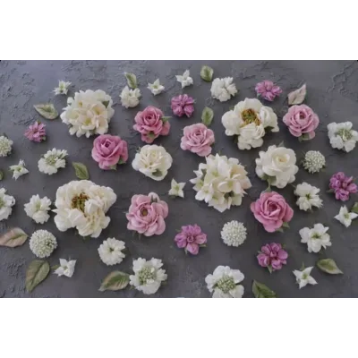 Подписка на закрытый канал по зефирным цветам. Сентябрь 2023 (Мирослава Садовая)