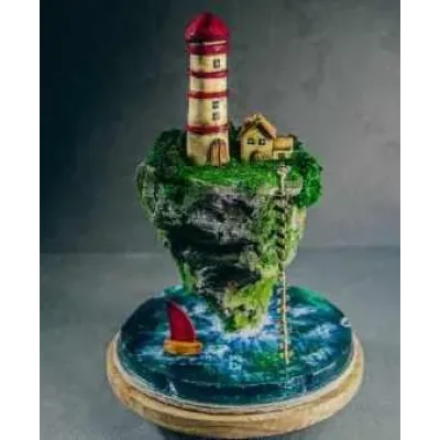 Торт «Парящий остров» (Елена Елькина-Ковалева) @glavgnom