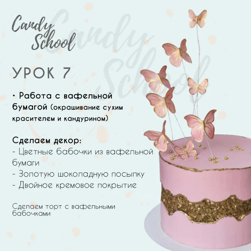 Онлайн курс "Современный Декор" (Наталья Юн, candy__school)