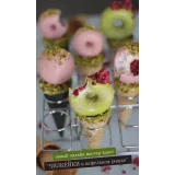 Чизкейки в вафельном рожке (Анастасия Сдобникова, School Sweet)