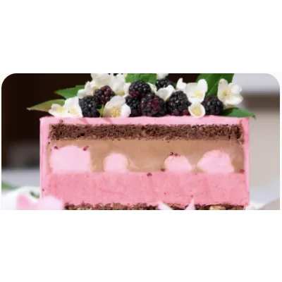 Торт «Малиновая Наоми» (Ольга Богатова)