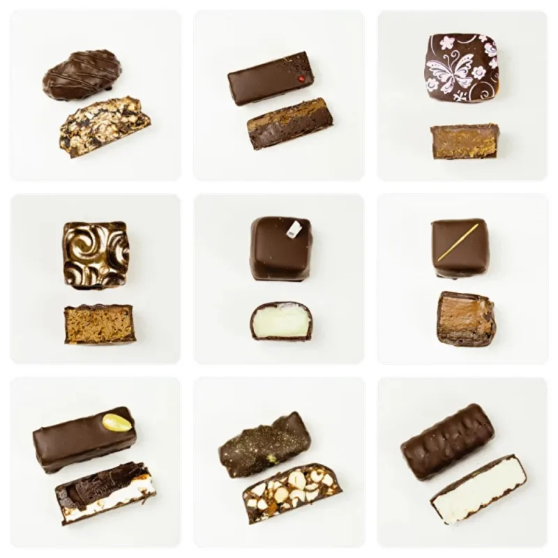 Нарезные конфеты и шоколадные батончики (Олеся Нежикова)