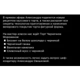 Торт "Черничное мороженое" (Александра Овешкова, cake pro)