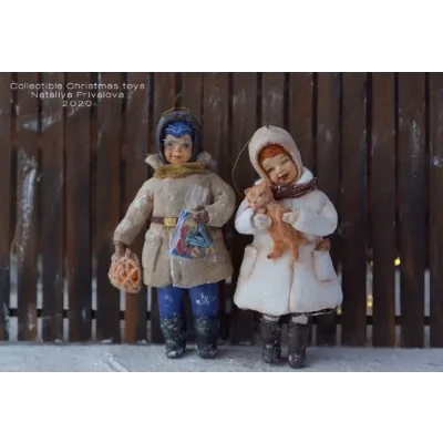 [Ватная игрушка] Детки коллеции счастье  (Наталья Привалова)