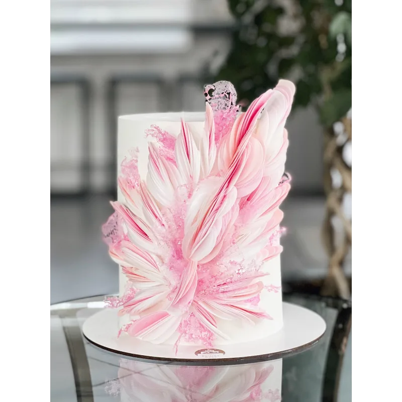 Современный декор из вафельной бумаги (Кристина Лова)