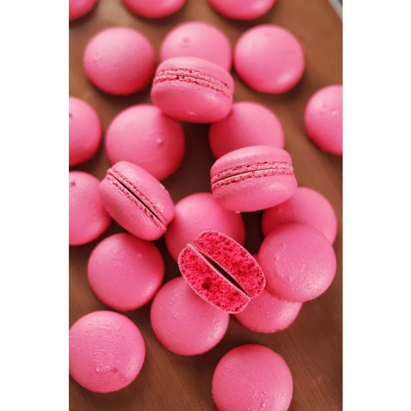 Урок "Крышечки макарон" : Альбумин, Французы+Швейцарцы на живом белке (Александра Шинкаренко) @ex_pastry_cook