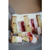 Торт Апельсин-клубника-персики (Нюта Зеленская)