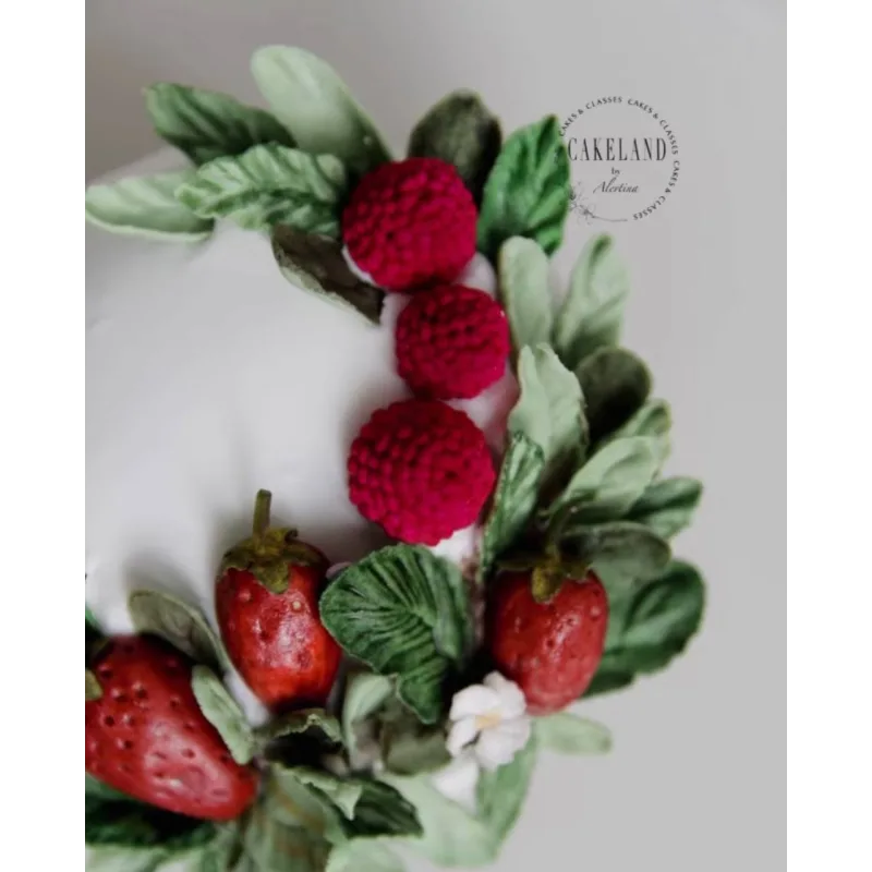 Цветы и ягоды из айсинга (Alevtinas_cakeland)