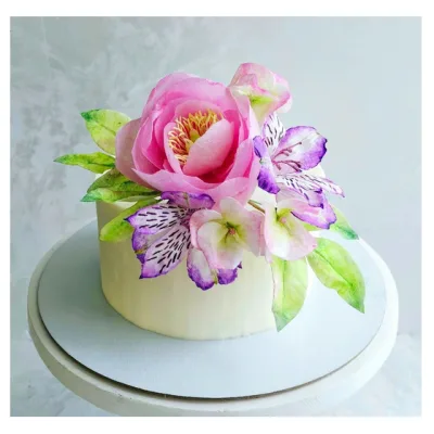 Вафельная флористика (Наринэ Шахраманян)