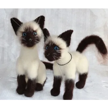 Мастер класс Сиамский кот (Татьяна Митровци)