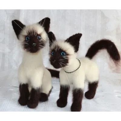 Мастер класс Сиамский кот (Татьяна Митровци)