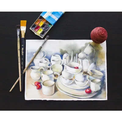 Уроки акварели. Первые шаги (Нина Орлова)