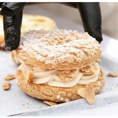 Рецепт заварного кольца Пари-брест миндаль (Вера Никандрова)