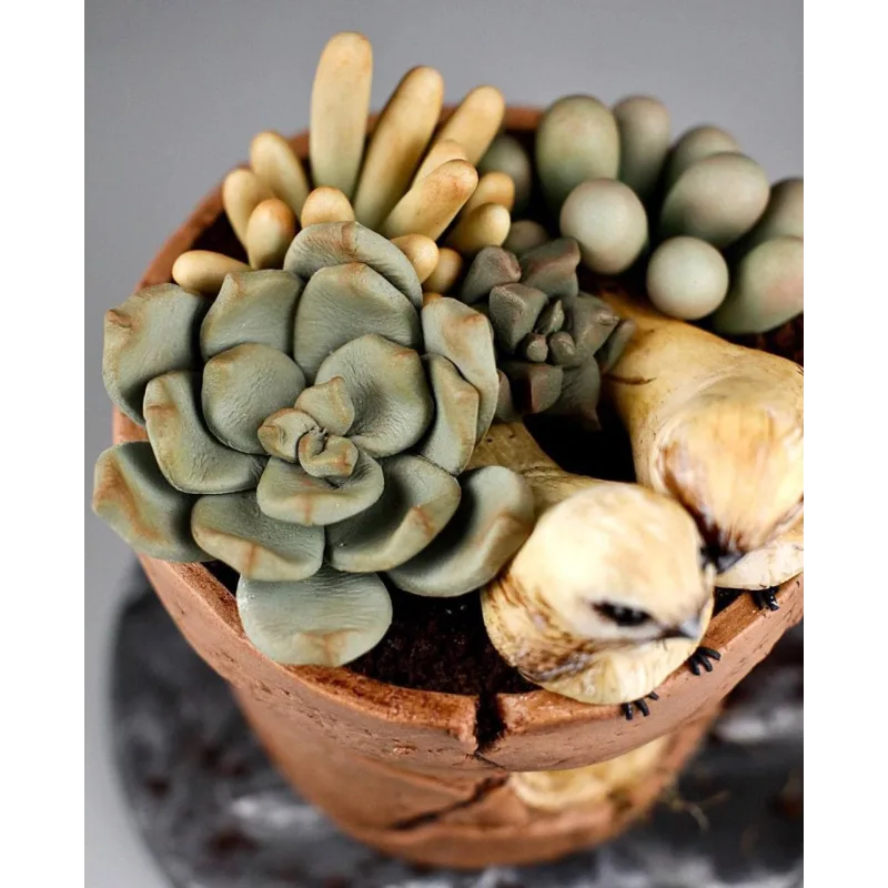 Торт в виде горшка (MARIA MAGRAT, mrs.magrat)