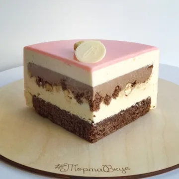 [Cake Pro] Видео урок и техкарта  Муссовый Торт Диабелла (Александра Овешкова)