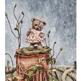 Мастер класс 3д торт "Мишка-малышка” (Ольга Громак, gromak_cake_omsk)