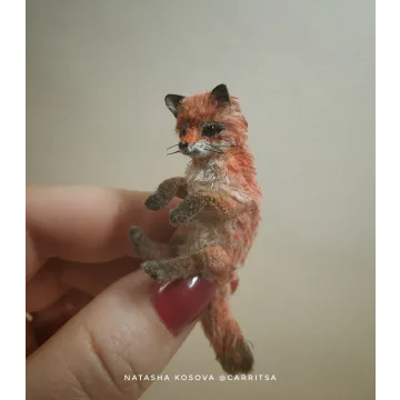 Миниатюра на основе вязаных элементов. 3 модуль (Наташа Косова)