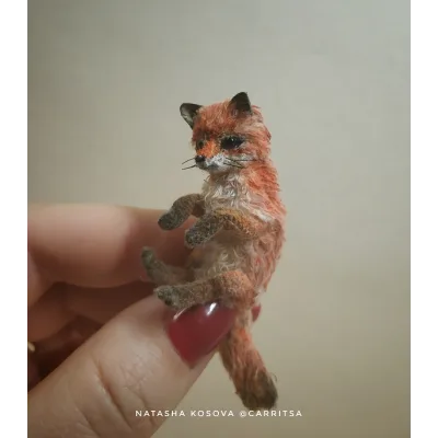 Миниатюра на основе вязаных элементов. 3 модуль (Наташа Косова)