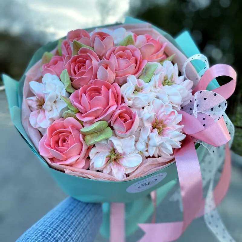 Онлайн курс "Эстетика зефирных цветов". Тариф "Продвинутый" (Галина Самарина)