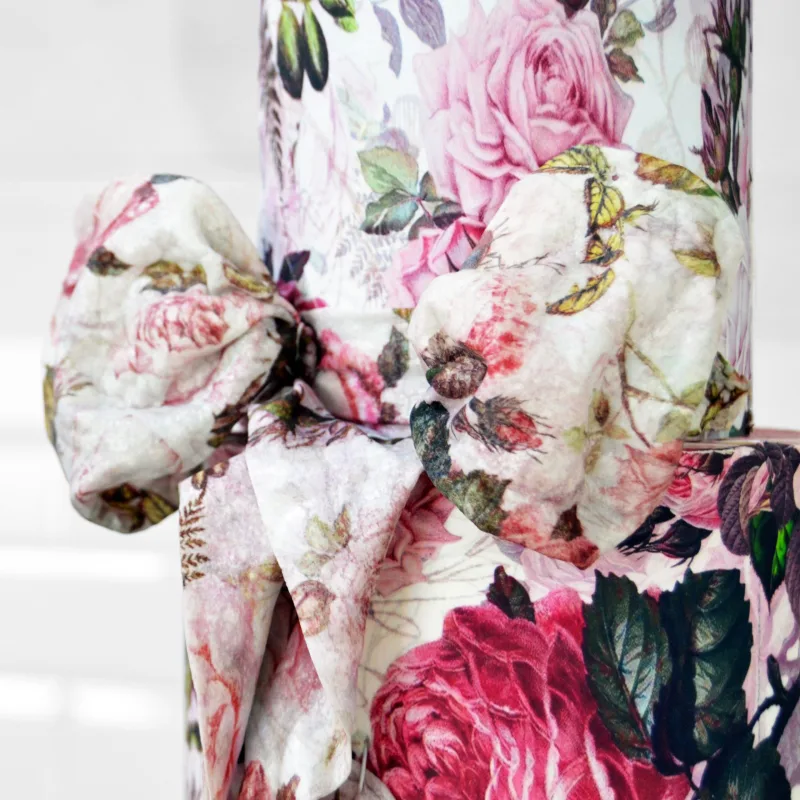 Текстильный декор из вафельной и сахарной бумаги (Александра Булгакова)