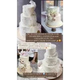 Курс по многоярусным и свадебным тортам. Тариф Базовый+Рецепты (Ольга Куликова)