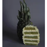 Торт в виде ананаса и торт абстракция. 4-5 мая 2021 (Lyubov Ki, cakeit_nsk)