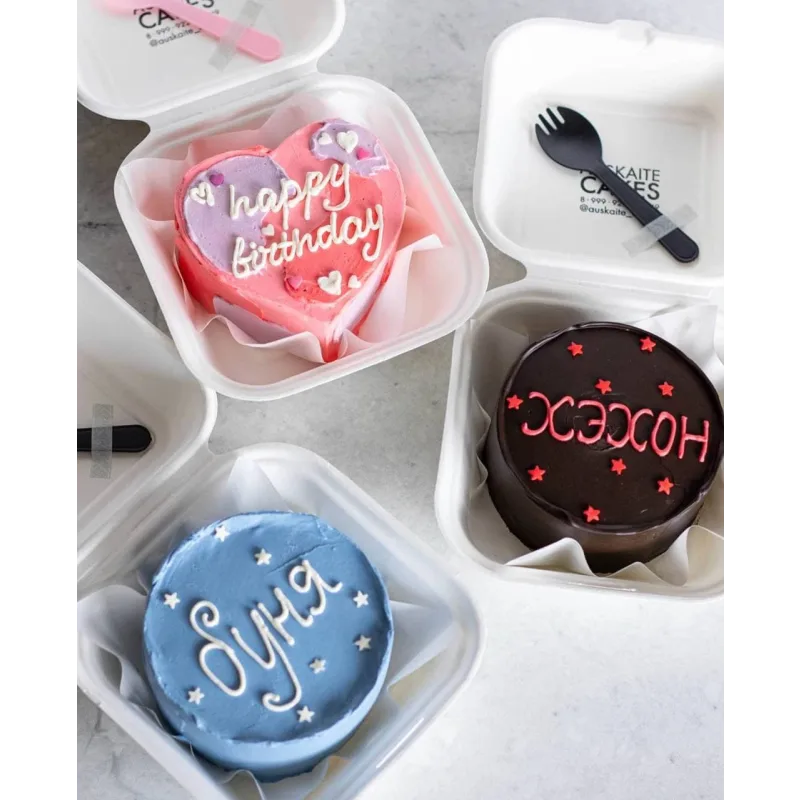 Бенто-торт с нуля (auskaite_cakes)