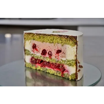 [Mac Baker] Торт "Шпинат - вишня" (Лилит Аракелян)
