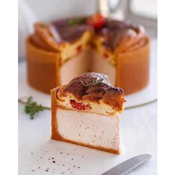 Соленый чизкейк "Чеддер-томат" (Полина Кошелева)