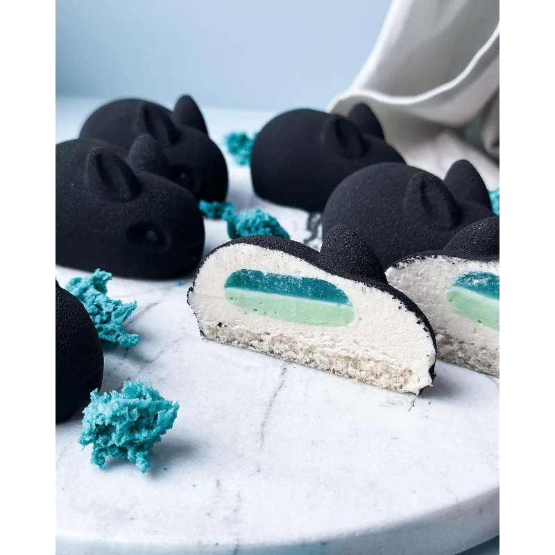 Муссовое пирожное "Белый кролик" (Ксения Нохрина)