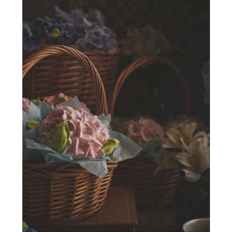 Мастер-класс по зефирным капкейкам "Гортензии". 15 августа (Марина Невская, Nebesnyii_mindal)