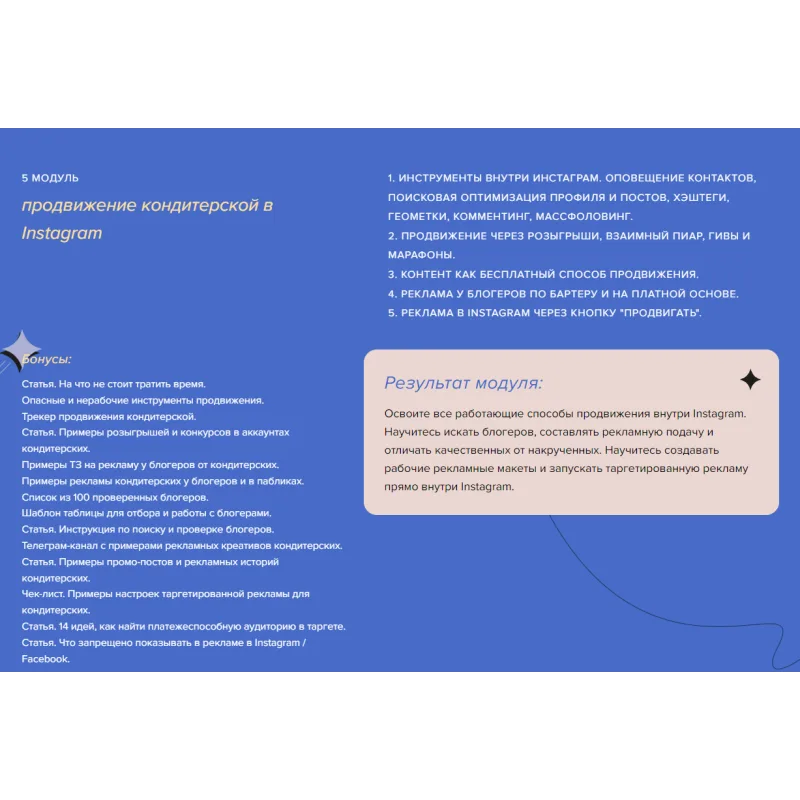 Востребованный кондитер. Тариф Топ (Аня Кузнецова, Евгения Ярещенко, madeit.school)