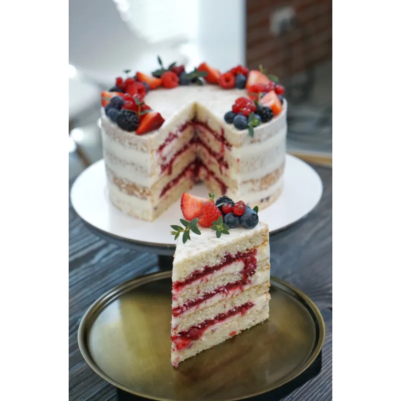 Летний торт "Лесные ягоды" (Анна Ульянова, Anuta_maletina)