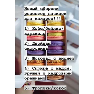 Начинки макарон (Ольга Куликова kulik_ova)